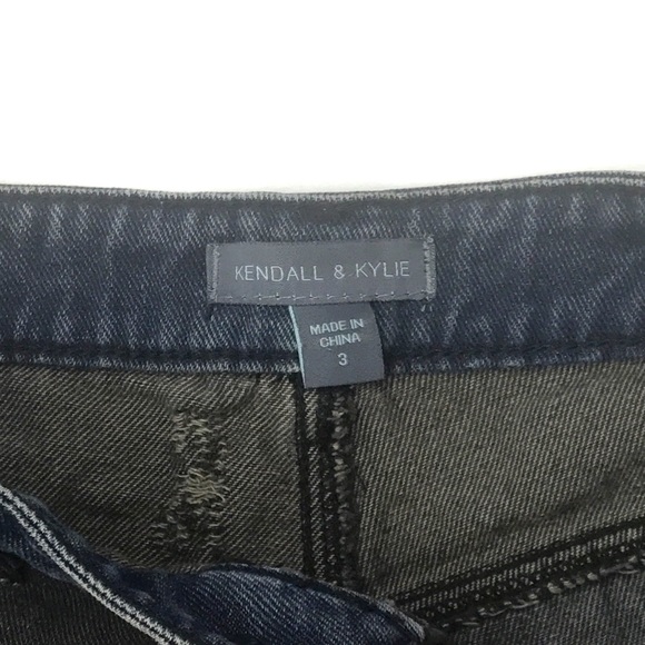 Kendall & Kylie Distressed Cutoff Jean Shorts - Picture 3 of 4